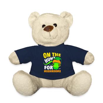 In search of mushrooms Mushrooms Mushroom pickers - Teddy Bear - french navy - Front