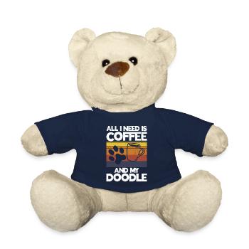 Golden Doodle Hundeliebhaber - Teddy - French Navy - Vorne