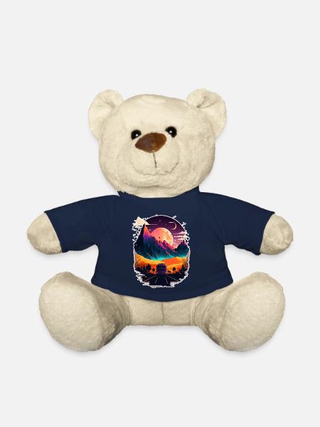 cyberfjell - Teddybjørn - navy