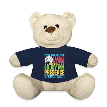 Conception de jeux pour les joueurs - Nounours - bleu marine - Devant
