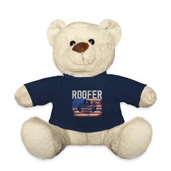 Dachdecker -Dachhäuser Reparaturen - Teddy - French Navy - Vorne