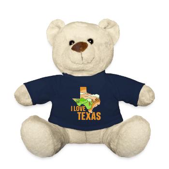 Ich Liebe Texas Stolz Texaner Texanisch Sprüche - Teddy - French Navy - Vorne