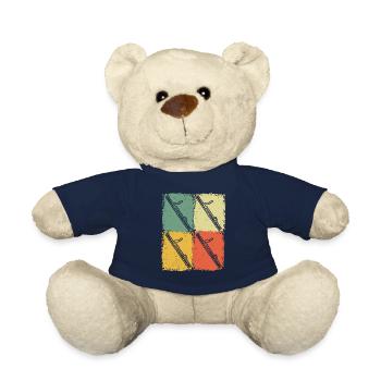 Bassoon Bassoon Bassoon Player Bassoonist - Teddy Bear - french navy - Front