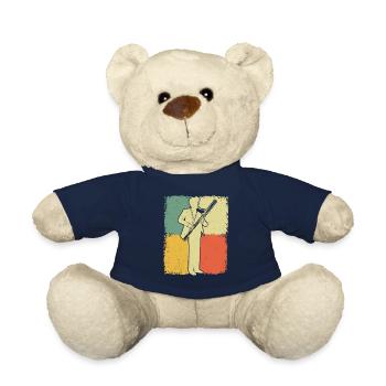 Bassoon Bassoon Bassoon Player Bassoonist - Teddy Bear - french navy - Front