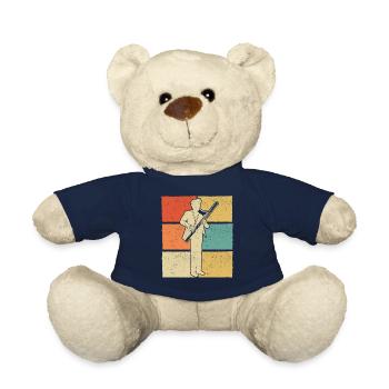 Bassoon Bassoon Bassoon Player Bassoonist - Teddy Bear - french navy - Front