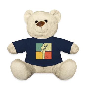 Bassoon Bassoon Bassoon Player Bassoonist - Teddy Bear - french navy - Front