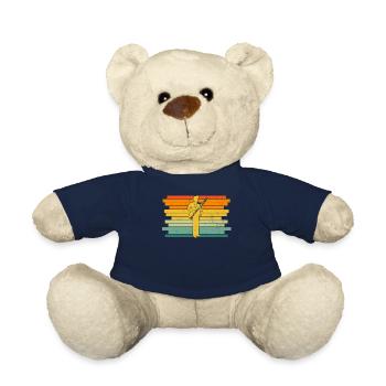Bassoon Bassoon Bassoon Player Bassoonist - Teddy Bear - french navy - Front