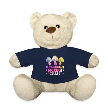 Équipe de cueilleurs de champignons Cueilleurs de champignons Cueillette de champignons - Nounours - bleu marine - Devant
