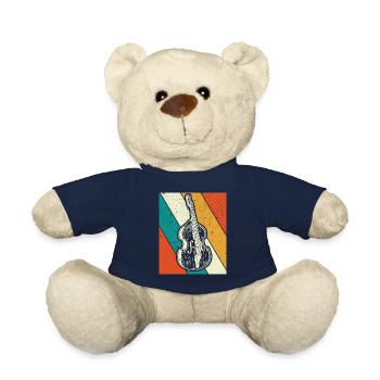 Double bass Double bass player Double bass player - Teddy Bear - french navy - Front