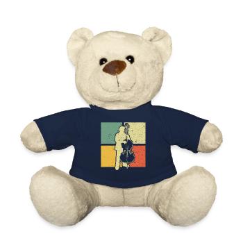 Double bass Double bass player Double bass player - Teddy Bear - french navy - Front