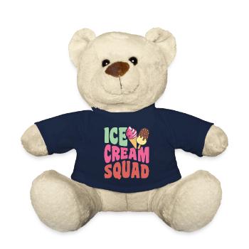 Troupe de crème glacée - Nounours - bleu marine - Devant