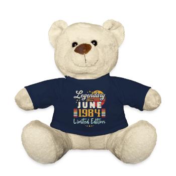 Vintage Geburtstag geboren im Juni 1984 - Teddy - French Navy - Vorne