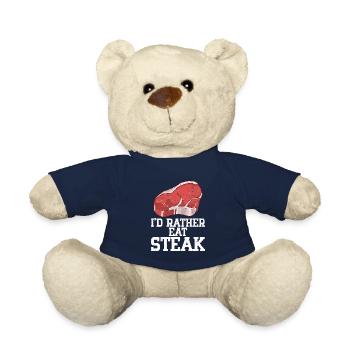 Steak - Teddy Bear - french navy - Front