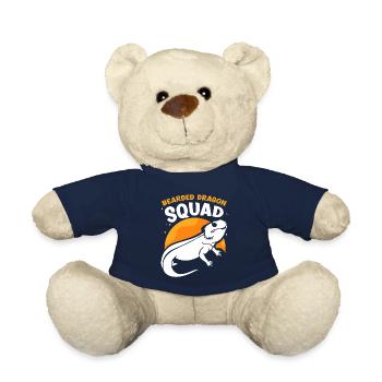 Bearded Dragon Squad Pet Bearded Dragon Animal - Nounours - bleu marine - Devant