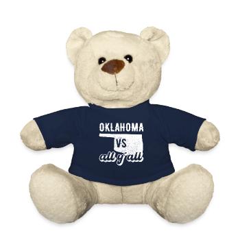 Oklahoma all y all Geschenk - Teddy - French Navy - Vorne