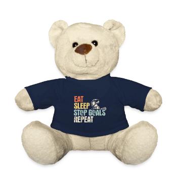 Lacrosse Torwart Lacrosse Spieler - Teddy - French Navy - Vorne