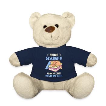 Abi 2023 geschafft! Kann ich wieder ins Bett? - Teddy - French Navy - Vorne