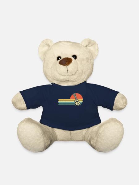 Ukulélé Joueur de ukulélé Ukuléléliste - Nounours - bleu marine