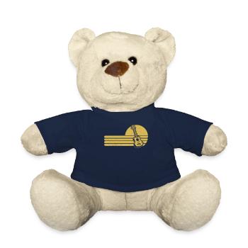 Ukulele Ukulele Player Ukulelist - Teddy Bear - french navy - Front
