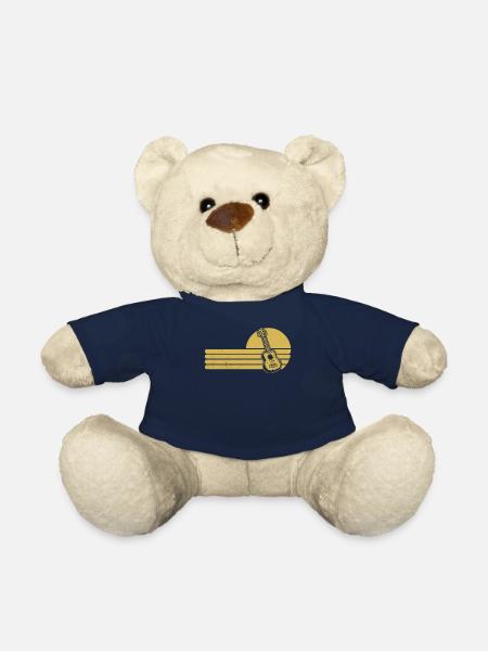Ukulélé Joueur de ukulélé Ukuléléliste - Nounours - bleu marine