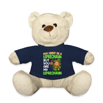 Tu es mon lutin de la Saint-Patrick - Nounours - bleu marine - Devant