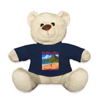 Beach in Saint Kitts and Nevis - Teddy Bear - french navy - Front