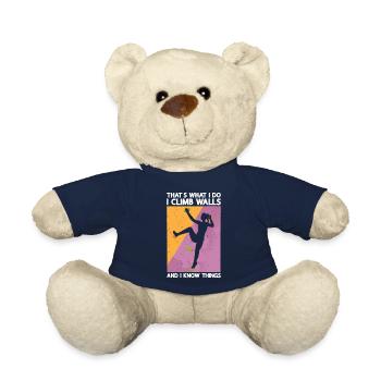 Wand Klettern - Teddy - French Navy - Vorne
