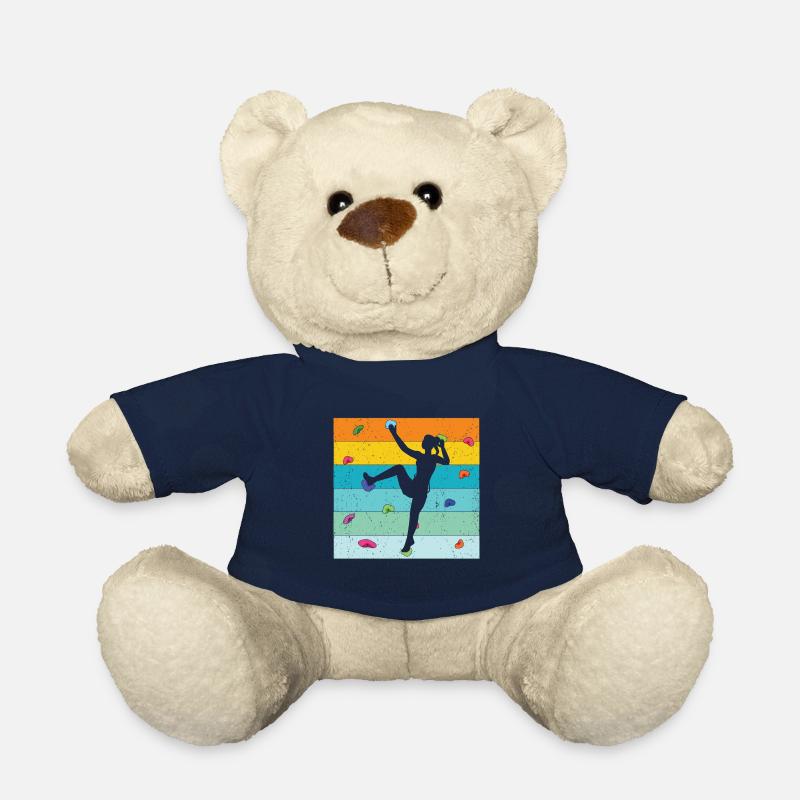 Wand Klettern - Teddy - French Navy