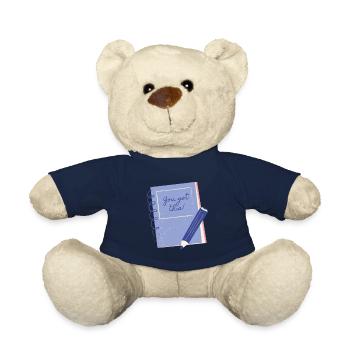 You Got This - Teddy Bear - french navy - Front