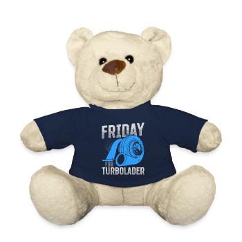 Fridays for Turbolader Tuning Auto Rennen Hubraum - Teddy - French Navy - Vorne