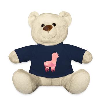 Llama - Teddy Bear - french navy - Front