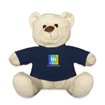 Inclusion Solidarité Compassion pour le handicap - Nounours - bleu marine - Devant