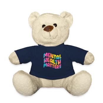 Mentale Health Matters Awareness Mentale - Teddy - French Navy - Vorne
