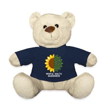 Mentale Health Matters Awareness Mentale - Teddy - French Navy - Vorne