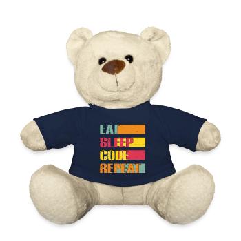 Lustiger Informatiker Spruch, Informatik - Teddy - French Navy - Vorne