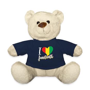Ich Liebe Den Juneteenth African American Black - Teddy - French Navy - Vorne