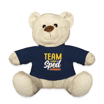 Team Sonderpädagogik Sonderpädagoge Beruf Lehrer - Teddy - French Navy - Vorne