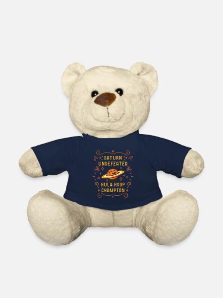 Galaxie astronome d’exploration de Saturne - Nounours - bleu marine