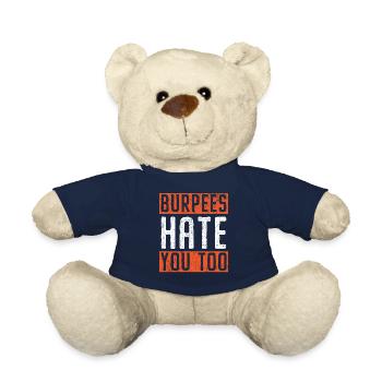 Burpees hassen dich auch Trainer Gym Fitness - Teddy - French Navy - Vorne