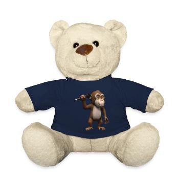 Singender Affe - Teddy - French Navy - Vorne