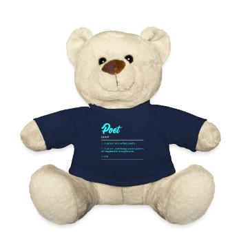 Buchliebhaber Poeten und Bücherwurm Leseratten - Teddy - French Navy - Vorne