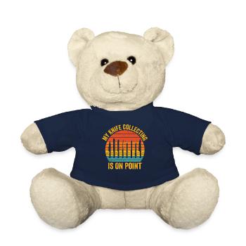 Lustiger Messersammler Retro - Teddy - French Navy - Vorne