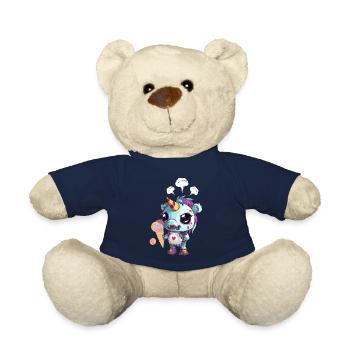 Angry Unicorn - Angry Unicorn - Unicorn Evil - Teddy Bear - french navy - Front