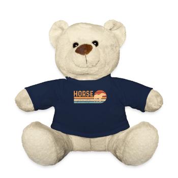 Ex Mormonen Tapir Pferd LDS Retro Exmo - Teddy - French Navy - Vorne