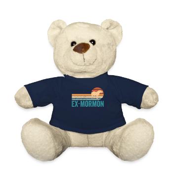 Ex Mormonen Tapir Pferd LDS Retro Exmo - Teddy - French Navy - Vorne