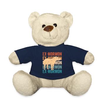 Ex Mormonen Tapir Pferd LDS Retro Exmo - Teddy - French Navy - Vorne
