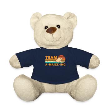 Drôle de trou de maïs Trou de maïs rétro - Nounours - bleu marine - Devant