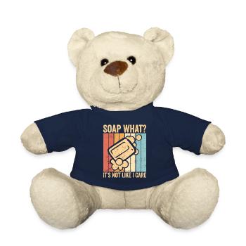 Fabricant de savon amusant - Nounours - bleu marine - Devant