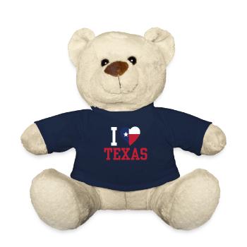Ich Liebe Texas Texanisch Stolz Texaner Sprüche - Teddy - French Navy - Vorne