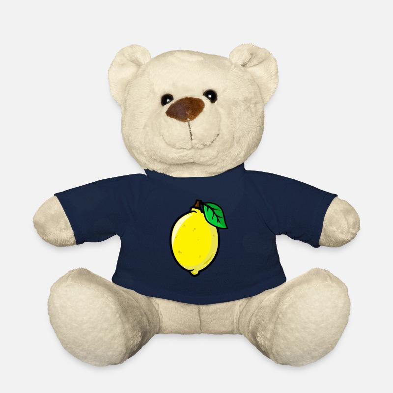 Citron citron citron agrumes - Nounours - bleu marine
